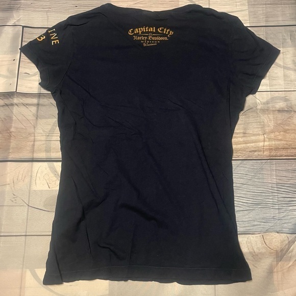 Capital City Harley Davidson Dealer Shirt Woman’s Sz Small - Picture 3 of 5